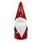 Northlight 8.25 Red Ceramic Christmas Star Gnome Tealight Candle Holder